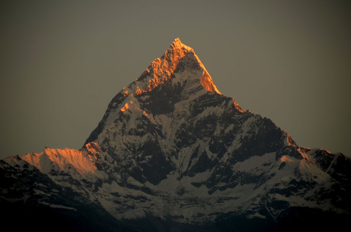 Pokhara Sarangkot Sunrise 07 Machapuchare 